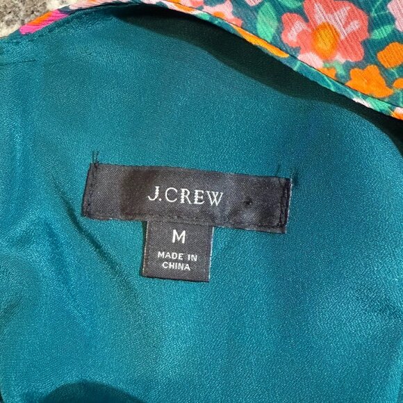 J. Crew Tiered Midi Dress in Micro Meadow Print Size Medium - Picture 4 of 4